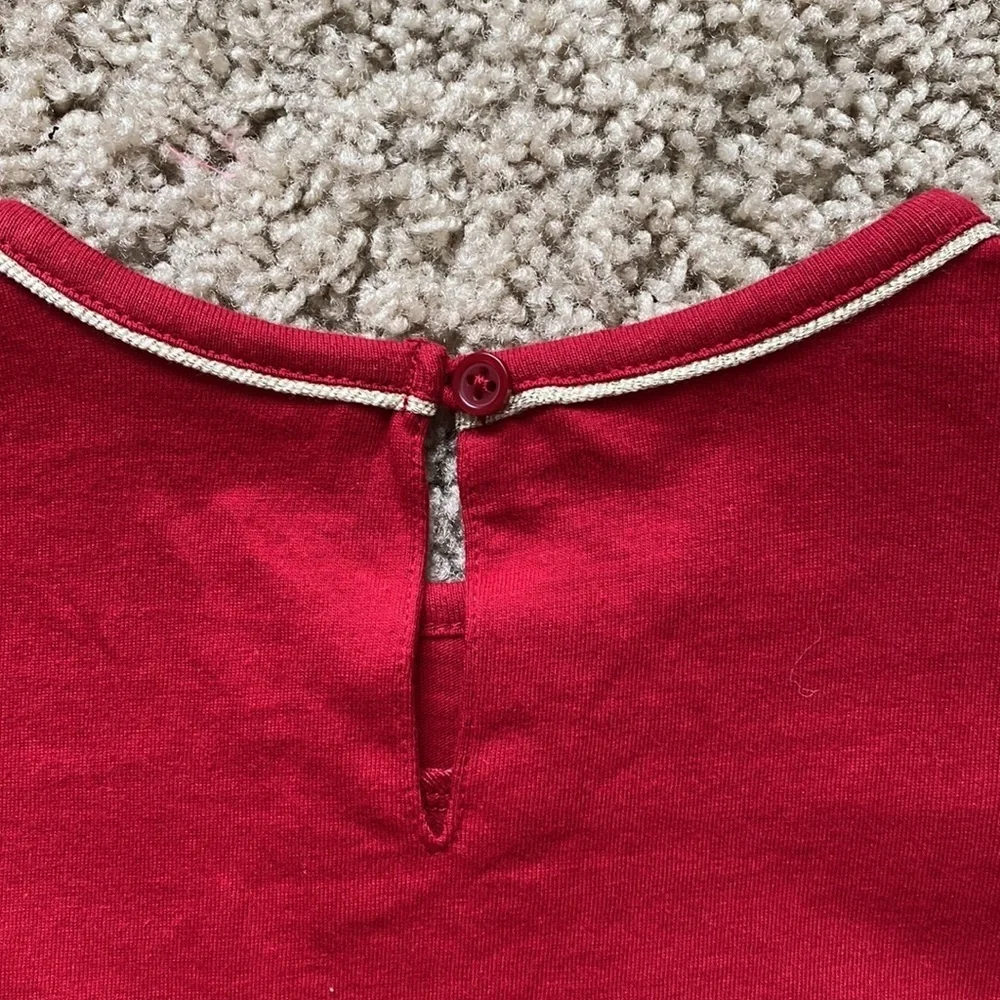 NWT Carter's Toddler Girls Christmas Reindeer Jersey T-shirt - Size 4T - Picture 7 of 8